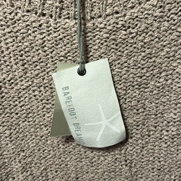 New Barefoot Dreams CozyChic Boucle scoop back Pullover faded Rose Size 3X - Picture 3 of 6